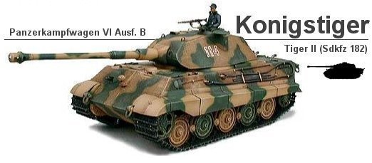 German King Tiger tank