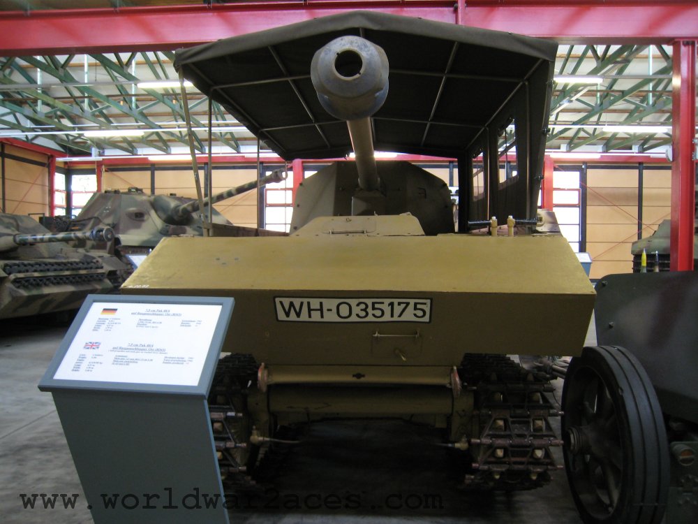 7.5 cm Antitank Gun Pak. 40/4 L/46 on Tracked Chassis